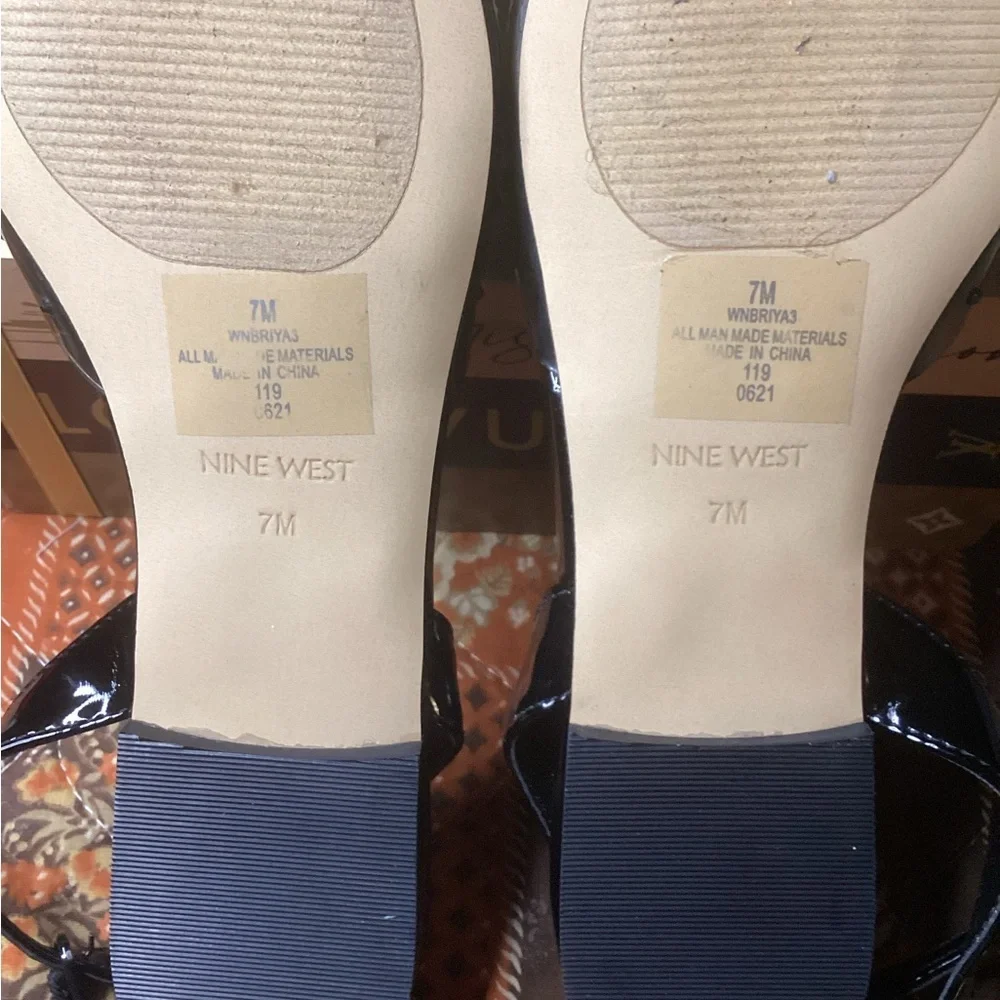 Nine West Briya Pointy Toe Flats Ballet Size 7M - Picture 5 of 14